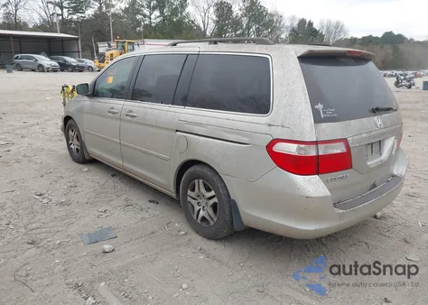 2006 Honda Odyssey Ex-L from USA, damaged, VIN 5FNRL387X6B433563